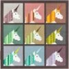 Lisa The Unicorn Pattern By Elizabeth Hartman - Patchworkdecke Einhorn Schnittmuster