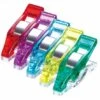 Bunte MINI Clover Wonder Clips Stoffklammern - 50er Regenbogen Packung