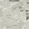 ÜBERBREITER RÜCKSEITENSTOFF! Schwarz-Weißer Schriftstoff - Graustufen Zeitungsstoff - Spackle Newsprint Story By Carrie Bloomstom - Windham Fabrics Quilt Backings