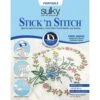 Stick'n Stitch - Bedruckbares,Selbstklebendes, Fixierbares, Wasserlösliches Stickvlies - Sulky Printables