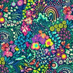 Überbreiter XXL Blumenstoff & Tiermotivstoff - 108" Essential Sally Kelly Hide & Seek - Überbreiter Rückseitenstoff