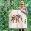 Elefantenquilt - Elephant And I Quilt & Pillow - Jennifer Sampou Schnittmuster & Anleitung