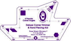 Eselsohren Multifunktionslineal - DELUXE Corner Trimmer Dog Ear Ruler - Marti Michell