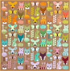 Delightful Desert Pattern By Elizabeth Hartman - Patchworkdecke Schnittmuster