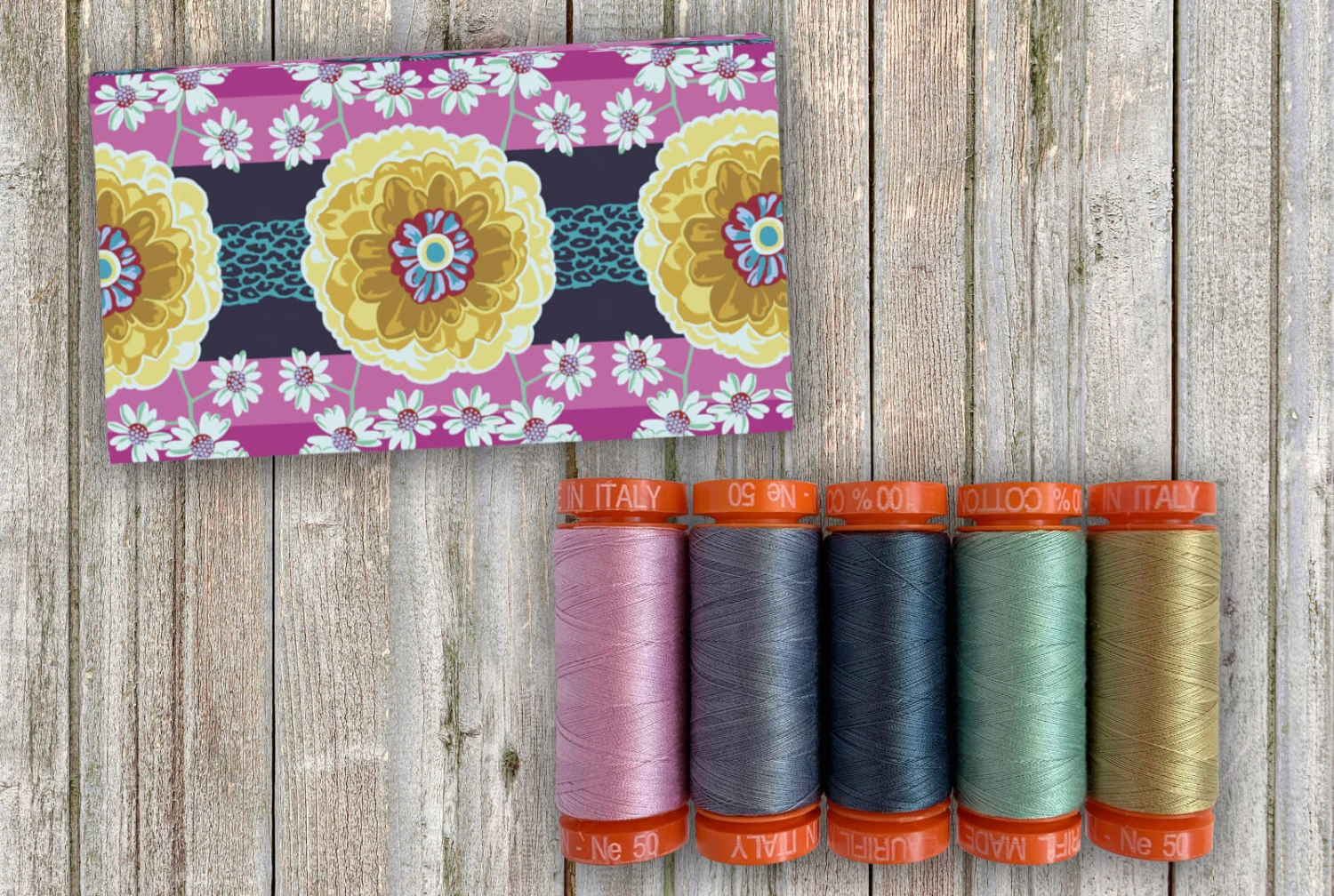 50wt Anna Maria Horner Mini Thread Collection - Kleines Aurifil Garnsortiment "Welcome Home" 1 50wt Anna Maria Horner Mini Thread Collection - Kleines Aurifil Garnsortiment "Welcome Home"