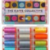 The Kaffe Collective Collection By Kaffe Fassett & Liza Lucy 50wt 12 Spulen Aurifil Garnsortiment
