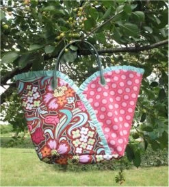 Belle Ruffles Shoppertasche Materialpackung