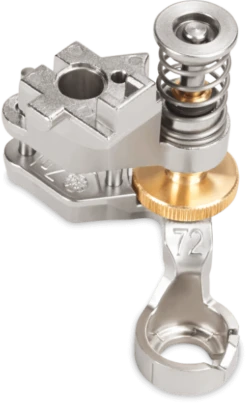 #72S Verstellbarer Rulerfuss Mit Schlitz - BERNINA Quiltfuß Mit Offener Sohle Zum Absteppen & Freihandquilten