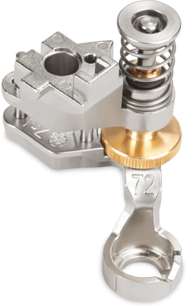 #72S Verstellbarer Rulerfuss Mit Schlitz - BERNINA Quiltfuß Mit Offener Sohle Zum Absteppen & Freihandquilten 1 #72S Verstellbarer Rulerfuss Mit Schlitz - BERNINA Quiltfuß Mit Offener Sohle Zum Absteppen & Freihandquilten