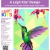 Kolibri FPP - Big Hummer Quilt - Original Lizensiertes Legit Kits Schnittmuster / Materialpackung / Stoffpaket - Sonderanfertigung