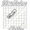 Bloc_Loc HST Tool Quilt Ruler - Half-Square-Triangles Patchworkblock Patchworklineal - VERSCHIEDENE GRÖSSEN MIT DEUTSCHER ANLEITUNG!