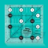 3 1/2" X 3 1/2" Inch-Patchworklineal Quadrat - Creative Grids Non Slip Square Ruler - Quadratisches Rollschneidelineal