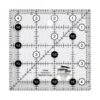 4 1/2" X 4 1/2" Inch-Patchworklineal Quadrat - Creative Grids Non Slip Square Ruler - Quadratisches Rollschneidelineal