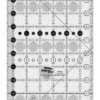 6 1/2" X 12 1/2" Inch-Patchworklineal - Creative Grids Non Slip Ruler - Rollschneidelineal