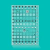 8 1/2" X 12 1/2" Inch-Patchworklineal - Creative Grids Non Slip Ruler - Rollschneidelineal