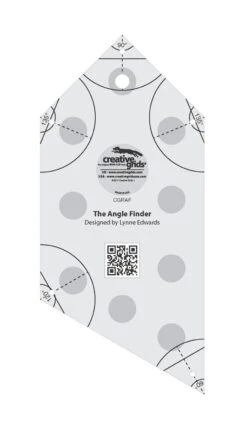 Winkelfinder & Binding Patchworklineal - Creative Grids Angle Finder Quilt Ruler And Binding Tool