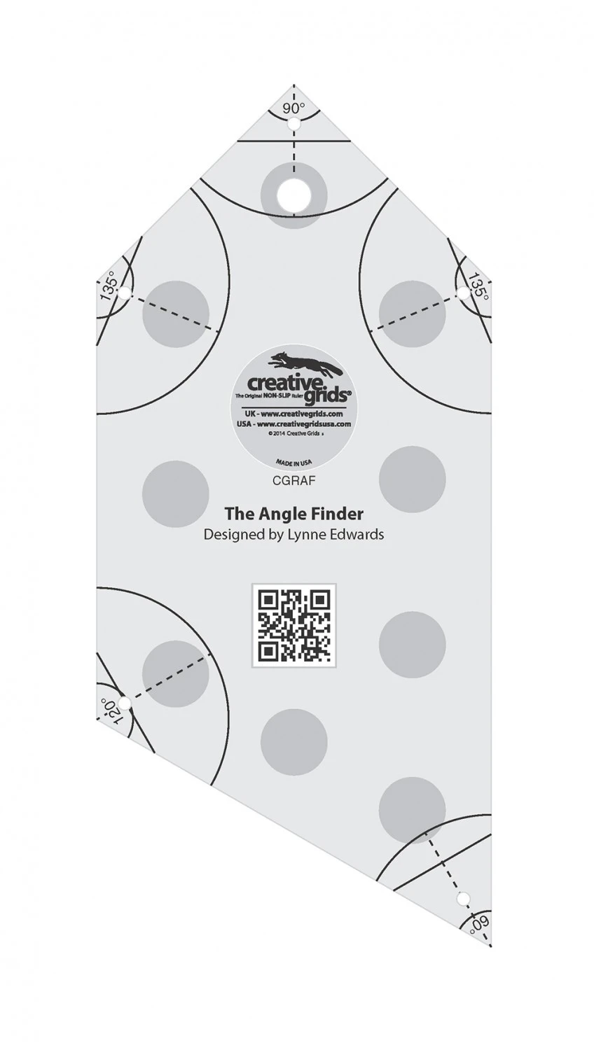 Winkelfinder & Binding Patchworklineal - Creative Grids Angle Finder Quilt Ruler And Binding Tool 1 Winkelfinder & Binding Patchworklineal - Creative Grids Angle Finder Quilt Ruler And Binding Tool