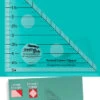Creative Grids Folded Corner Clipper Tool Quilt Ruler - Eselsohren-Lineal Patchworkblock Patchworklineal