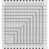 Stripology Squared Streifen Patchworklineal - Stripology Ruler - Creative Grids Non Slip Ruler