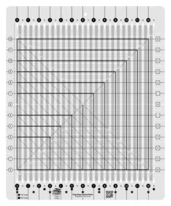 Stripology Squared Streifen Patchworklineal - Stripology Ruler - Creative Grids Non Slip Ruler
