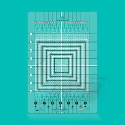 Squared Quarters Mini Streifen Patchworklineal - Stripology Ruler - Creative Grids Non Slip Ruler