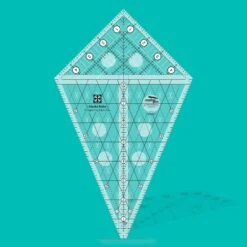 Creative Grids Alaska Ruler Multi Tool - 45° Patchworkblock Schablone - 45 Grad Patchworklineal