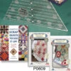 60° Grad Patchworklineal - 60 Degree Triangle Quilt Ruler - Creative Grids Non Slip Ruler 8 Inches