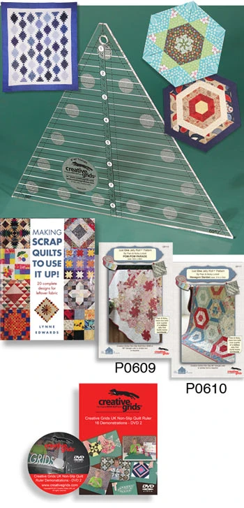 60° Grad Patchworklineal - 60 Degree Triangle Quilt Ruler - Creative Grids Non Slip Ruler 8 Inches 1 60° Grad Patchworklineal - 60 Degree Triangle Quilt Ruler - Creative Grids Non Slip Ruler 8 Inches