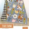 Fab Farm Pattern By Elizabeth Hartman - Bauernhoftiere Patchworkdecke Schnittmuster