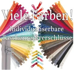Endlosreißverschlüsse - VIELE FARBEN - Robuste Taschenreißverschlüsse By Annie's