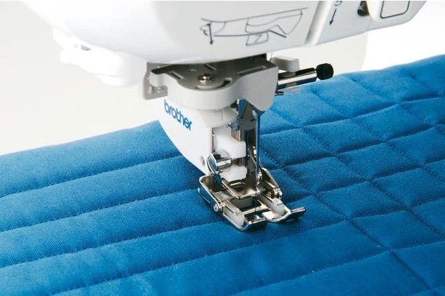 Geschlossener Stoffobertransport - Brother Nähfuß 1 Geschlossener Stoffobertransport - Brother Nähfuß