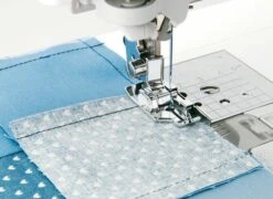Patchworkfuß 1/4 Inch Mit Kantenführung - Klickfuß - Brother Nähfuß