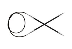 KnitPro Karbonz Rundstricknadeln Mit Festem Seil