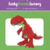 Timmy T-Rex Dinosaurs - Funky Friends Factory Kuscheltiere / Softies Schnittmuster