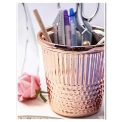 Rosé-Goldener Fingerhut Utensilo - LIMITED EDITION - Rosegold Thimble Becher