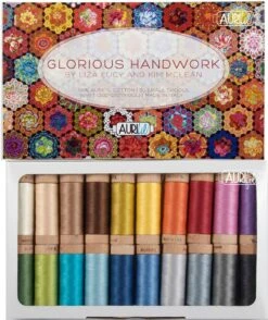 Glorious Handwork Garnkollektion Aurifil 80wt Mako Cotton Baumwollgarn - Kaffe Fassett Collective Thread Collection By Liza Lucy & Kim McLean