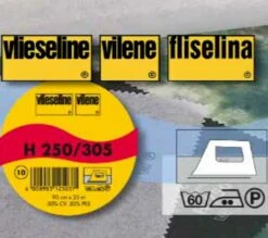 H 250 - Vlieseline Bügeleinlage Standard - 25m Rolle