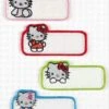 4er Set Hello Kitty Bügelapplikationen - Original Sanrio