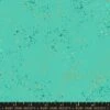 Speckled Icebox Turquoise - Türkiser Ruby Star Society Basicstoff - Rashida Coleman Hale Designerstoff Mit Metallic Akzenten