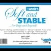 SCHWARZ! Soft & Stable Stabilisator - Taschenvlies By Annie's Black - 18 X 58 Inches SB-Packung