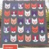 The Kittens - ANLEITUNG Katzen Patchworkdecke - Elizabeth Hartman