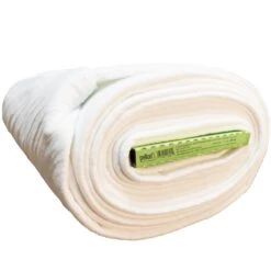 Miniballen Nature's Touch 80/20 Gebleichtes Natural Volumenvlies - Baumwolle / Polyester - 8,2m Rolle / 9 Yard BALLENWARE!