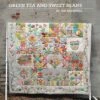 Green Tea And Sweet Beans Sampler Pattern Anleitung - Patchworkbuch Von "Gypsy Wife"'s Jen Kingwell