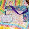 TRIO-SET! Kaffe Fassett Projekttaschen - 85 And Fabulous Millefiore Project Bags