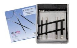 KnitPro Karbonz Starter Set - Auswechselbare Nadelspitzen