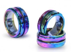 Regenbogen Reihenzähler-Ringe / Maschenzähler / Strickzähler - KnitPro - ALLE GRÖßEN!