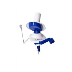 Knit Pro Knäuelwickler / Wollknäuelwickler / Wickelmaschine / Wollwickler - Blau / Weiß