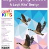Fliegende Gänse FPP - Flying Geese Vögel Quilt - Original Lizensiertes Legit Kits Schnittmuster / Materialpackung / Stoffpaket - Sonderanfertigung