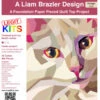 Katzen FPP Drum The Cat Quilt - Original Lizensiertes Legit Kits Schnittmuster / Materialpackung / Stoffpaket - Sonderanfertigung