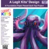 Kraken Oktopus FPP - The Kracken Quilt - Original Lizensiertes Legit Kits Schnittmuster / Materialpackung / Stoffpaket - Sonderanfertigung